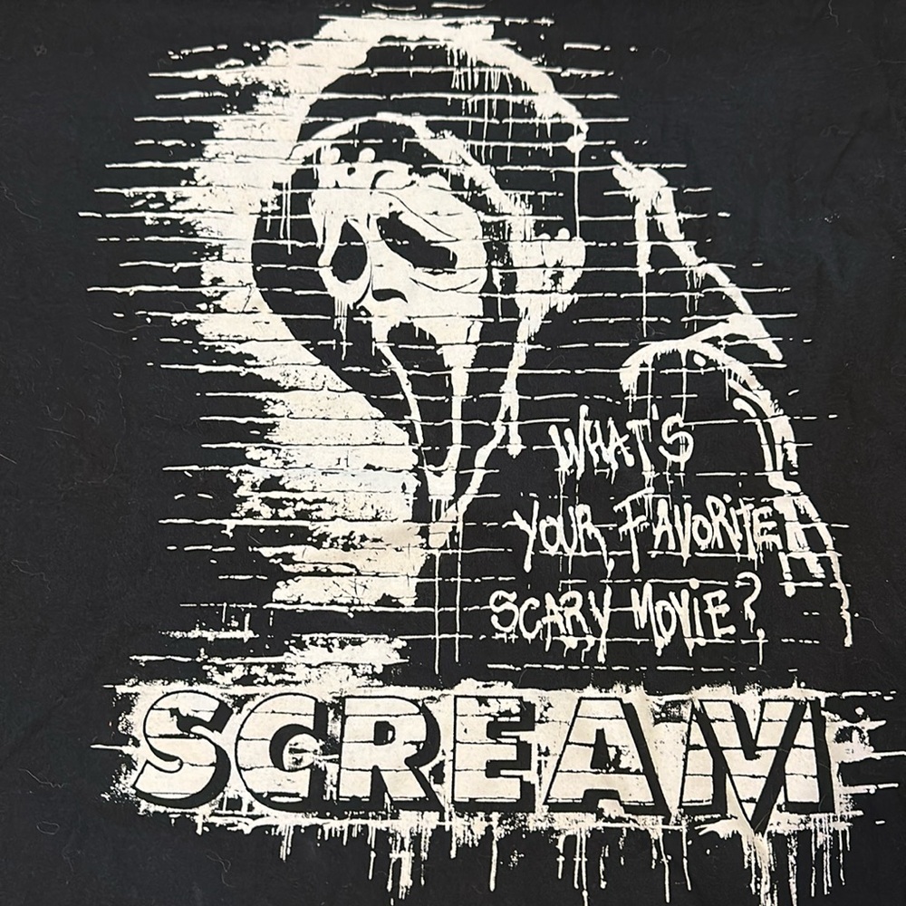 Scream Movie T Shirt Halloween T Shirt Scream Horror Movie‎ Shirt